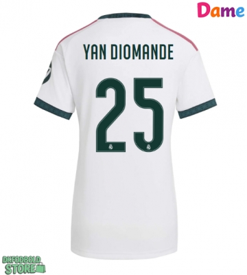Real Madrid Yan Diomande #25 Replika Hjemmebanetrøje Dame 2026-27 Kortærmet